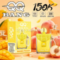 QQ Bang 150k พัฟ vape คลังสินค้าของสหภาพยุโรป